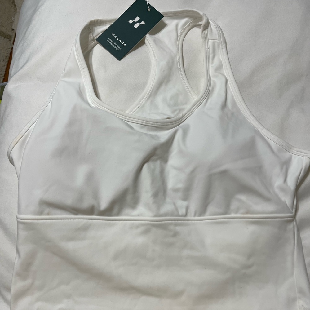 Halara racerback cut out tops